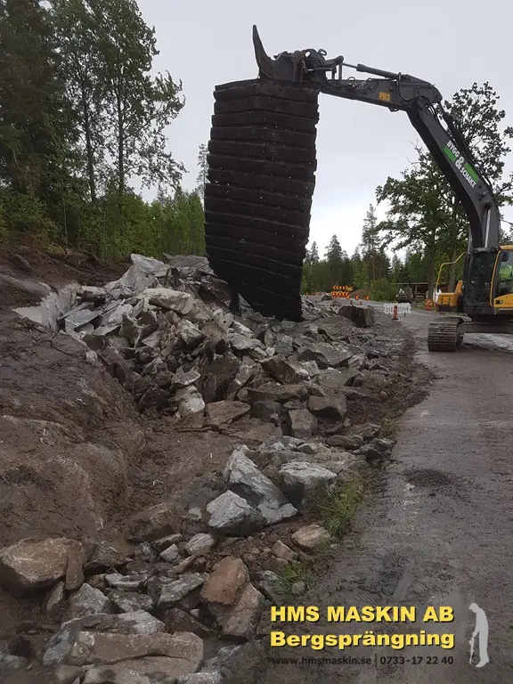 Bergprojekt i fält